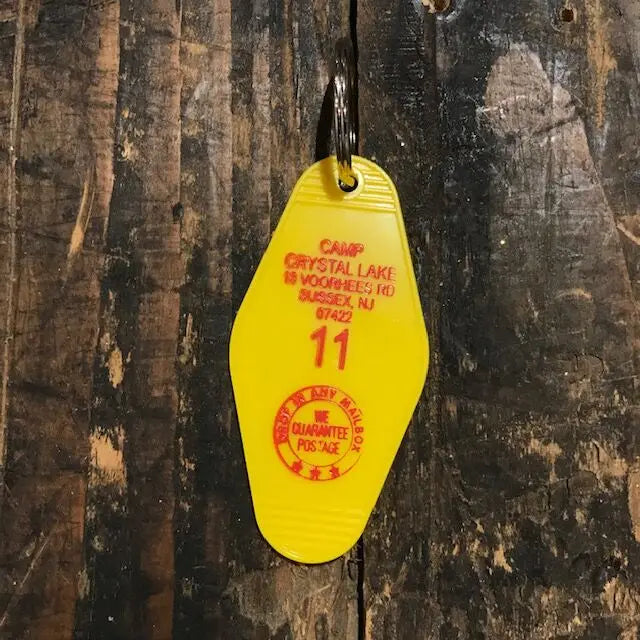 Camp Crystal Lake - Vintage Motel Key Fob