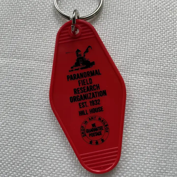 Paranormal Research Org. - Hill House Motel Key Fob