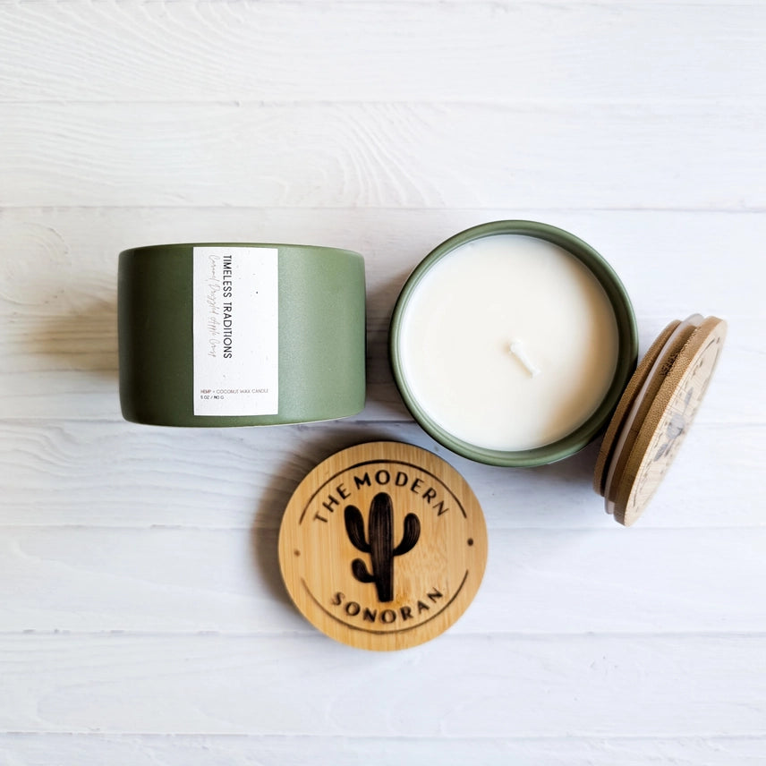 Farmhouse Apple Crisp (Hemp) Candle 5 oz