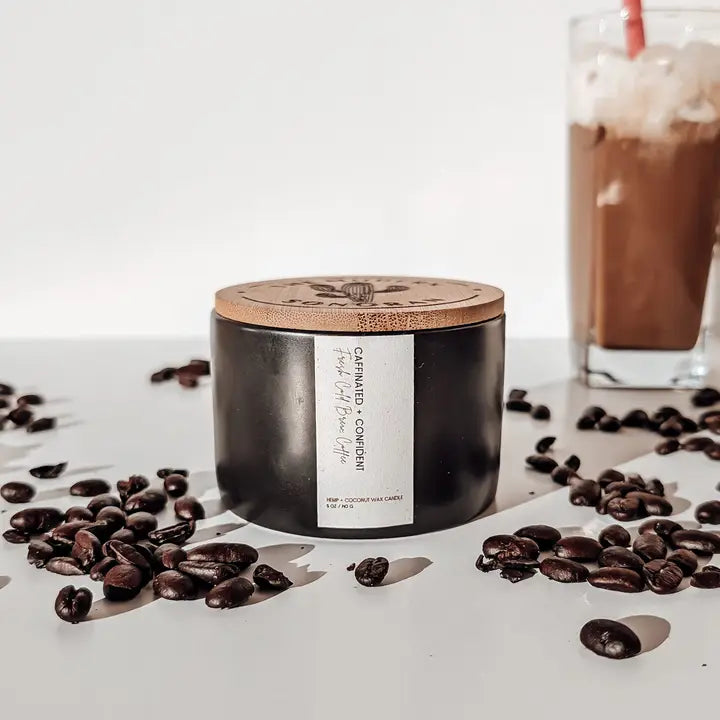 Caffeinated & Confident (Hemp) Candle 5 oz