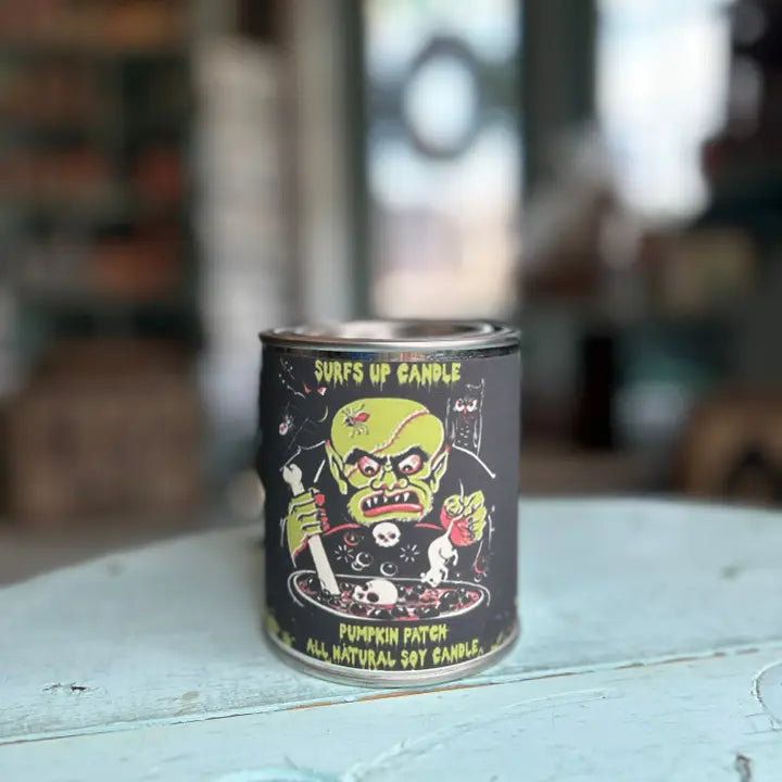 Pumpkin Patch Paint Can Candle