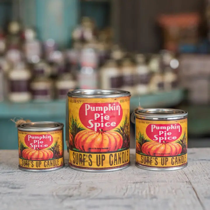 Pumpkin Pie Spice Paint Can Candle