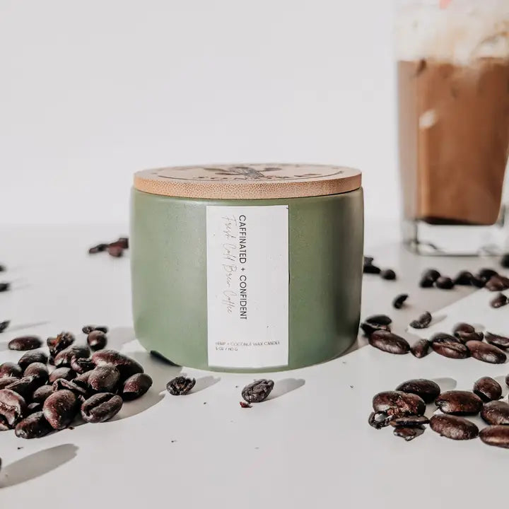 Caffeinated & Confident (Hemp) Candle 5 oz