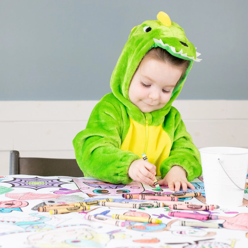 Halloween Coloring Tablecloth