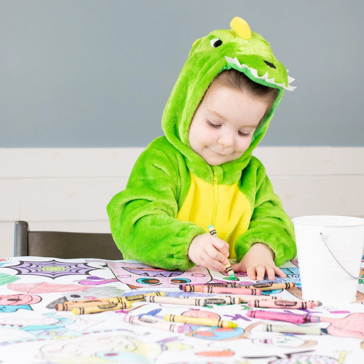 Halloween Coloring Tablecloth