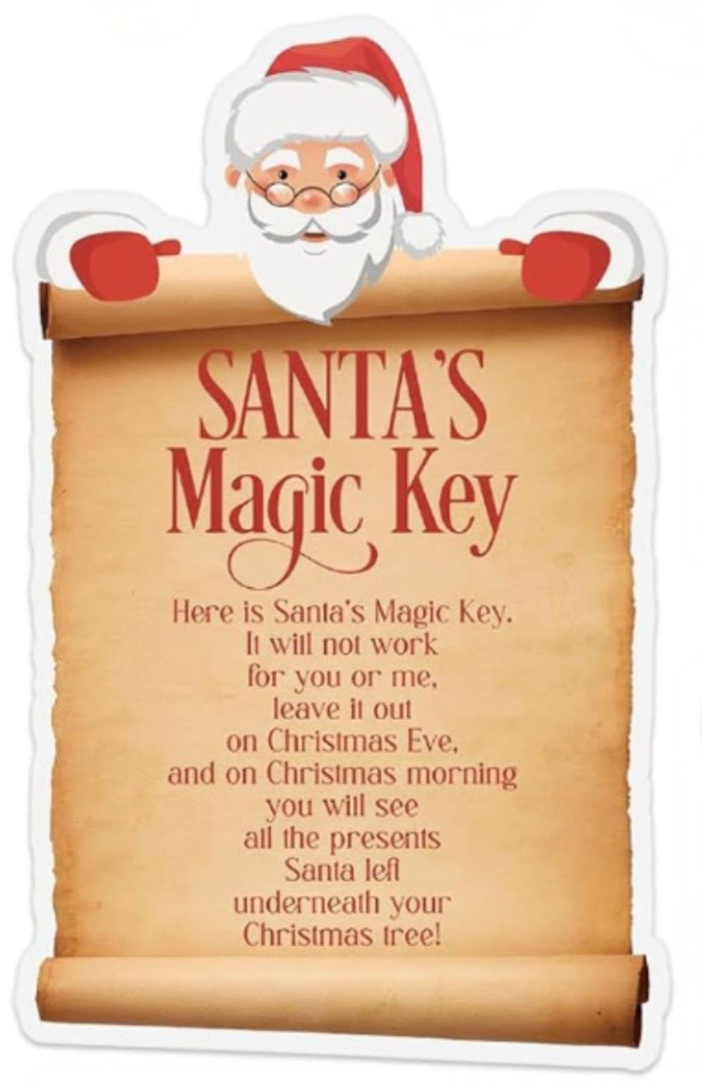 Gg's - Santa’s Magic Key Ornament