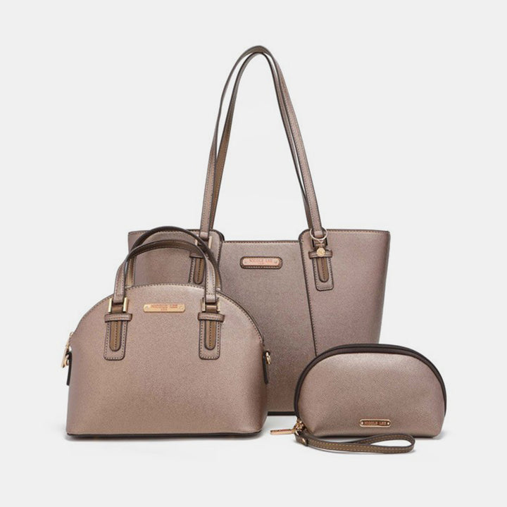 Nicole Lee USA 3-Piece Handbag Set