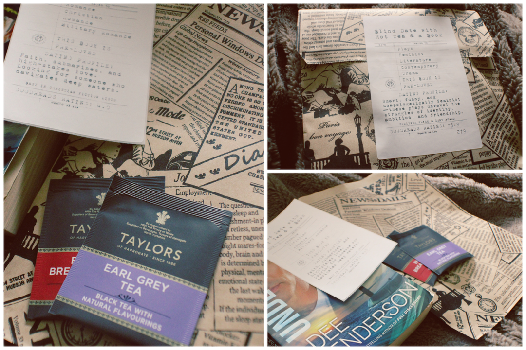 Gg's - Blind Date with Hot Tea & a Book - Christian Genre