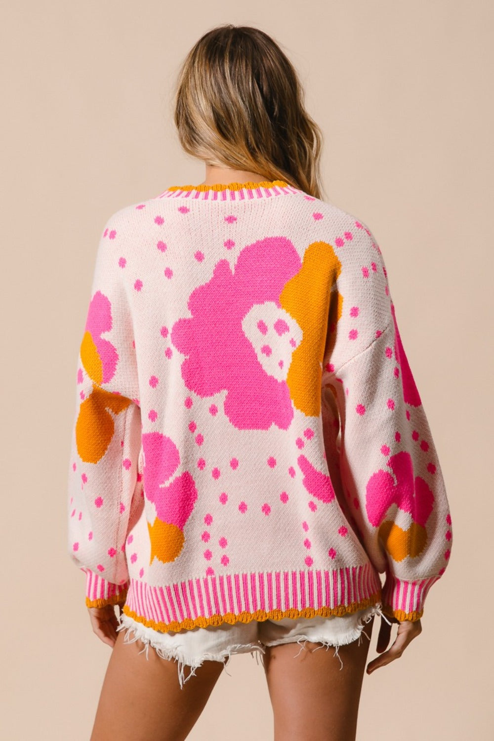 BiBi Flower Sweater