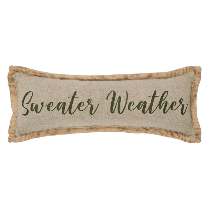 Pumpkin Bounty Sweater Weather Pillow
