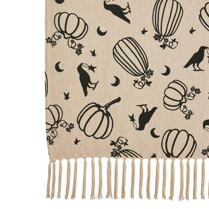 Raven Harvest Woven Throw