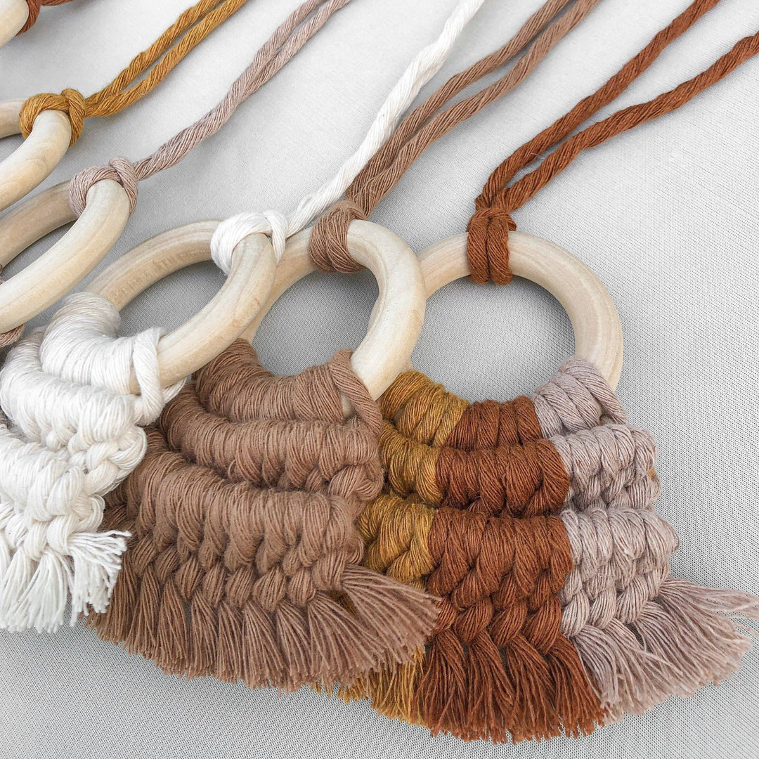 The Thrifty Handmade - Macrame Wooden Diffusers