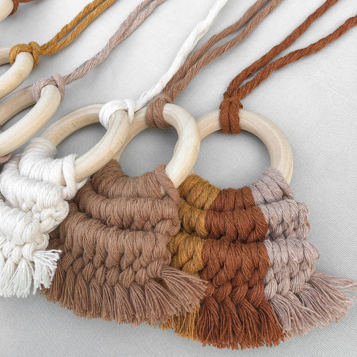 The Thrifty Handmade - Macrame Wooden Diffusers