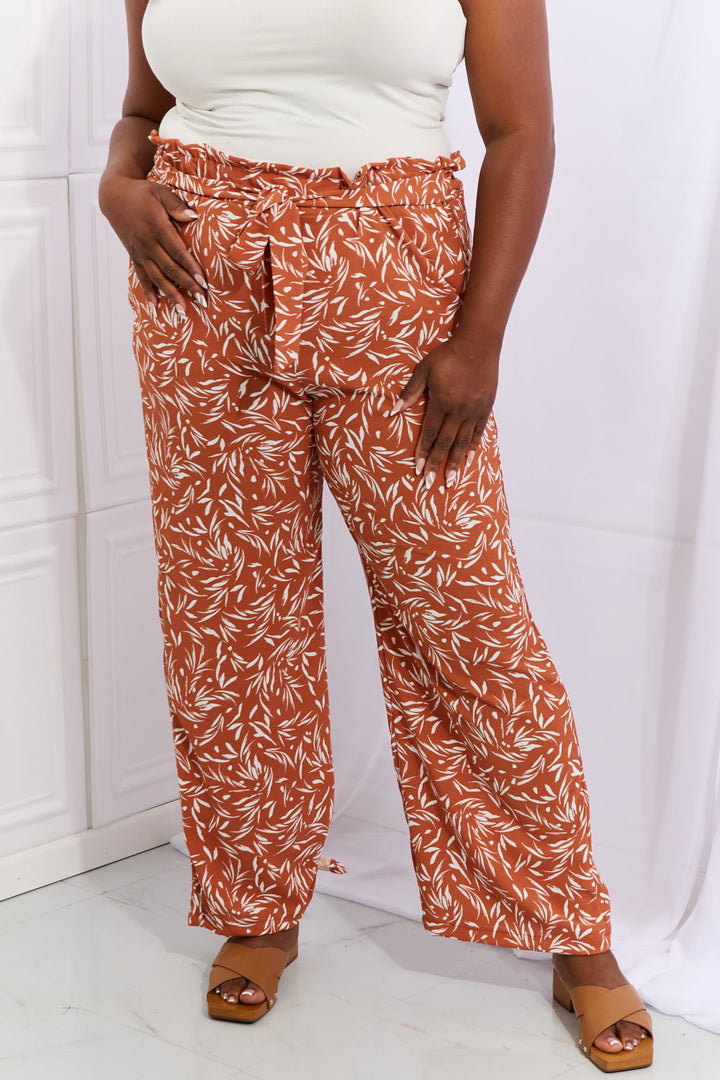 Heimish Right Angle Pants in Red Orange