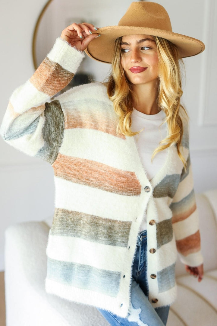 The Fuzzy Sunset Sweater