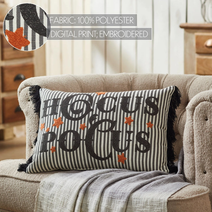 Hocus Pocus Fringed Pillow
