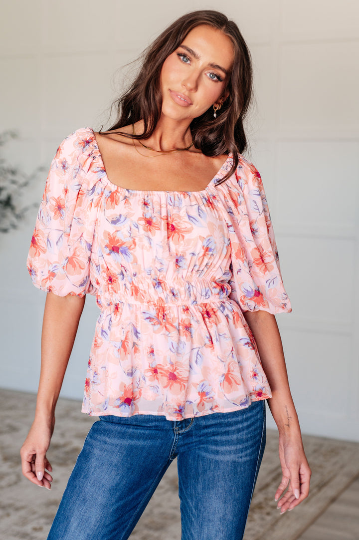 A Powerful Force Balloon Sleeve Blouse