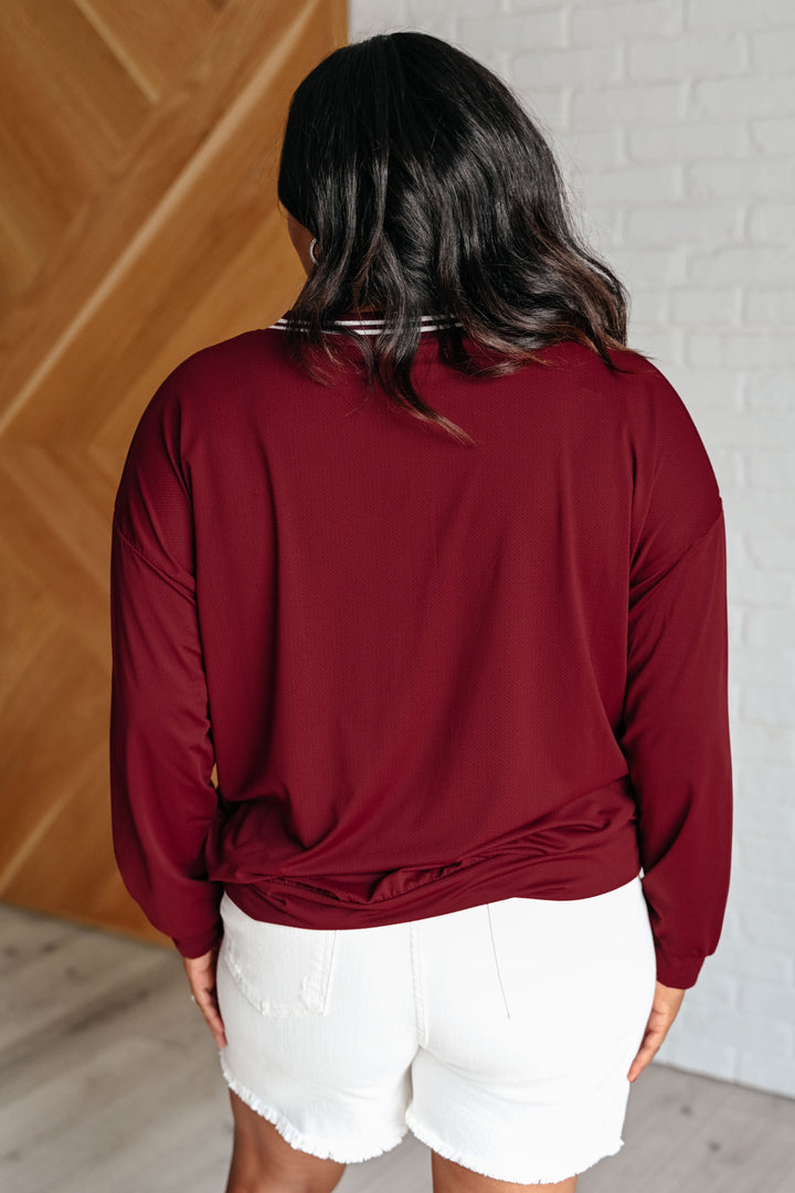 All Out Comfort V-Neck Pullover