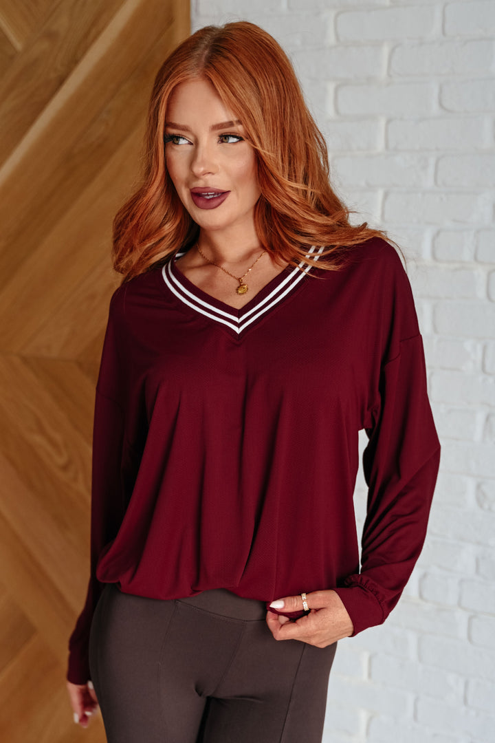 All Out Comfort V-Neck Pullover