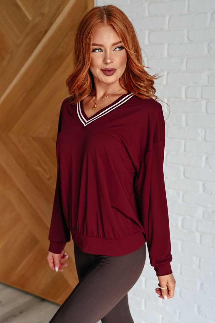 All Out Comfort V-Neck Pullover