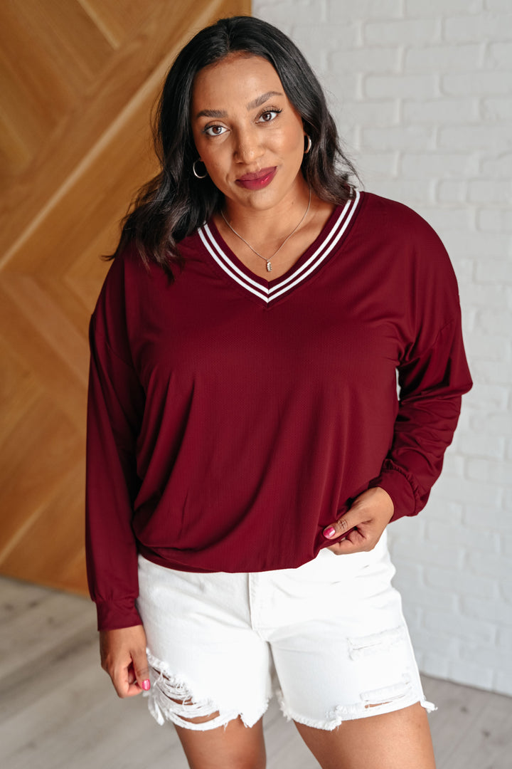 All Out Comfort V-Neck Pullover