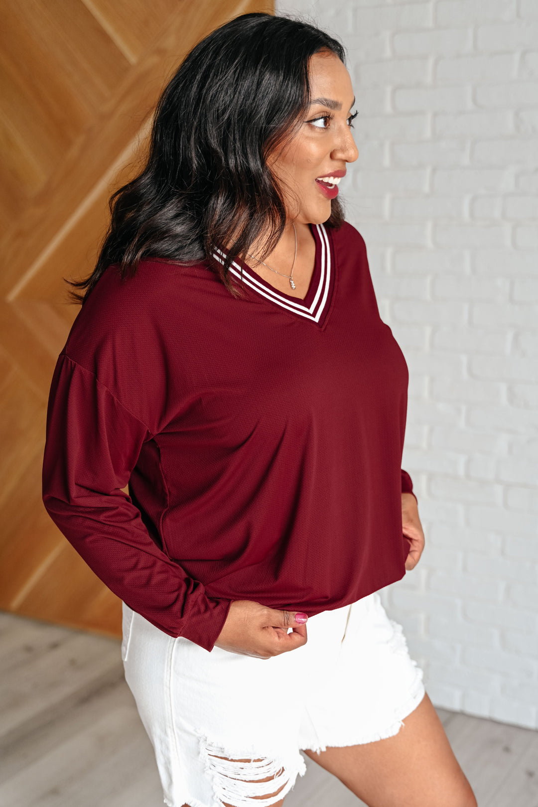 All Out Comfort V-Neck Pullover