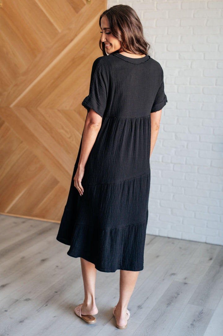 Always Learning Dolman Sleeve Dress