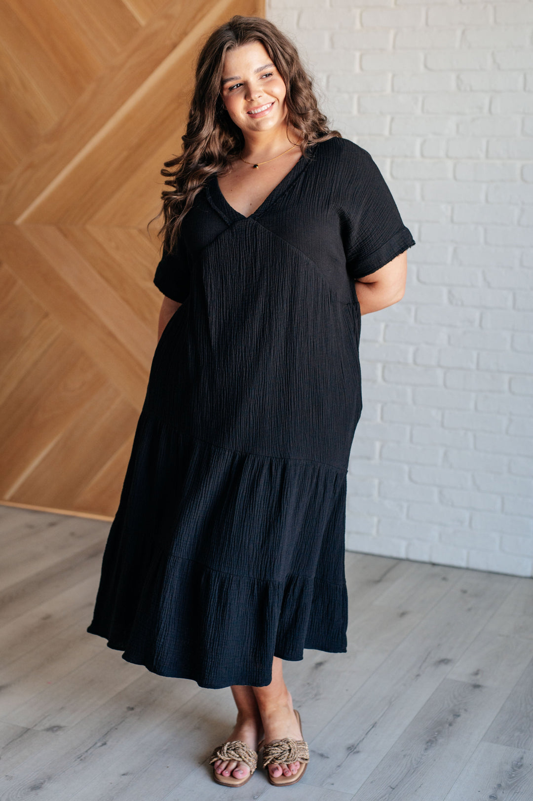 Always Learning Dolman Sleeve Dress