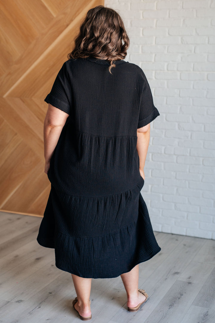 Always Learning Dolman Sleeve Dress