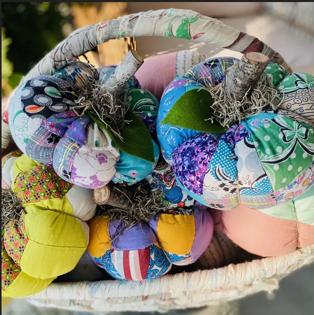 Handmade Upon Order: Fabric Pumpkins