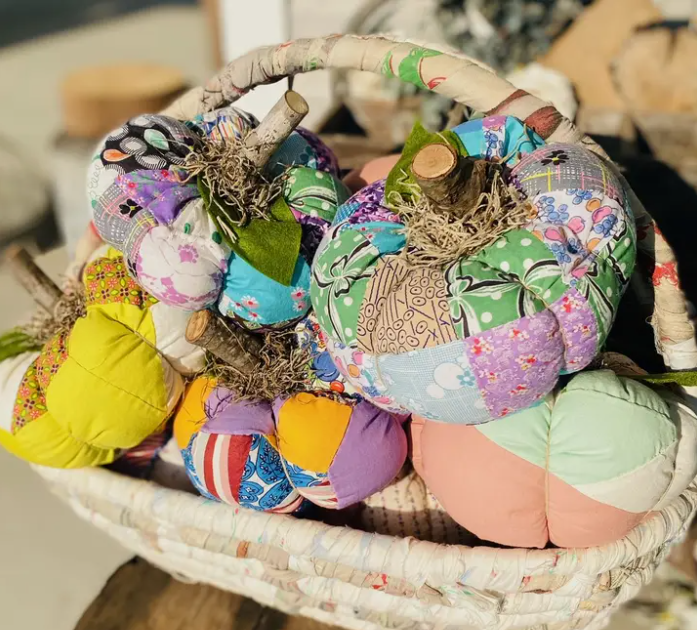 Handmade Upon Order: Fabric Pumpkins