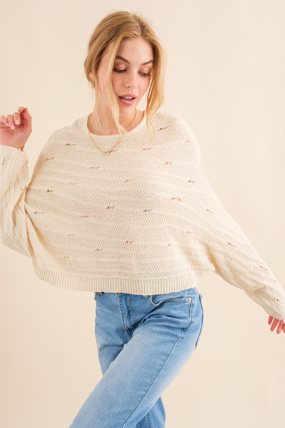 The Dolman Sleeves Sweater