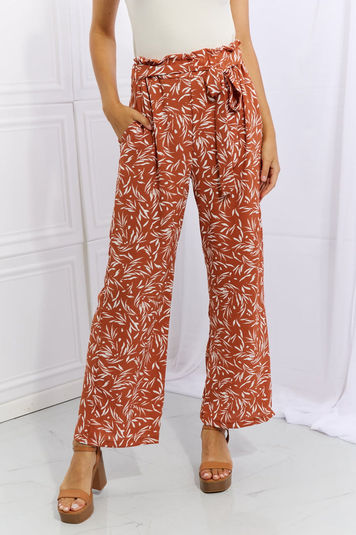 Heimish Right Angle Pants in Red Orange