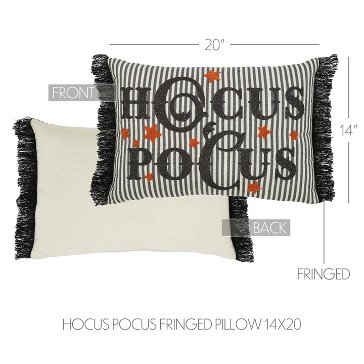 Hocus Pocus Fringed Pillow