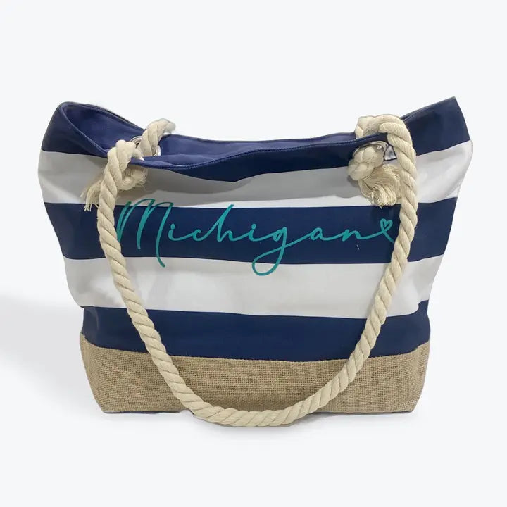 Michigan Rope Tote