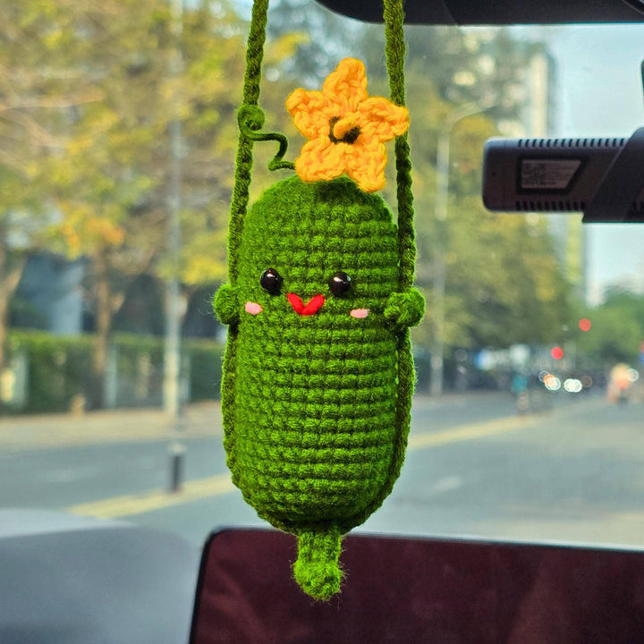 Pickle Car Mirror Hanging