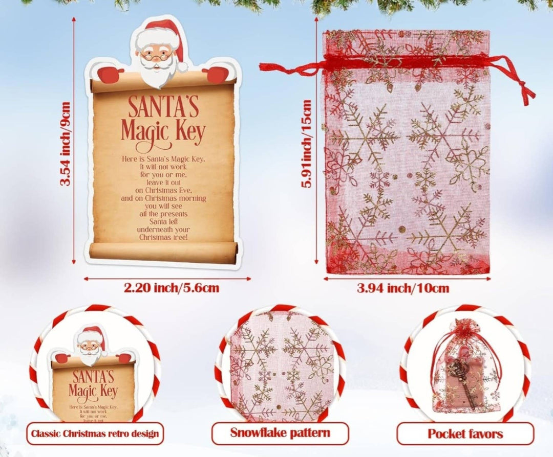Gg's - Santa’s Magic Key Ornament