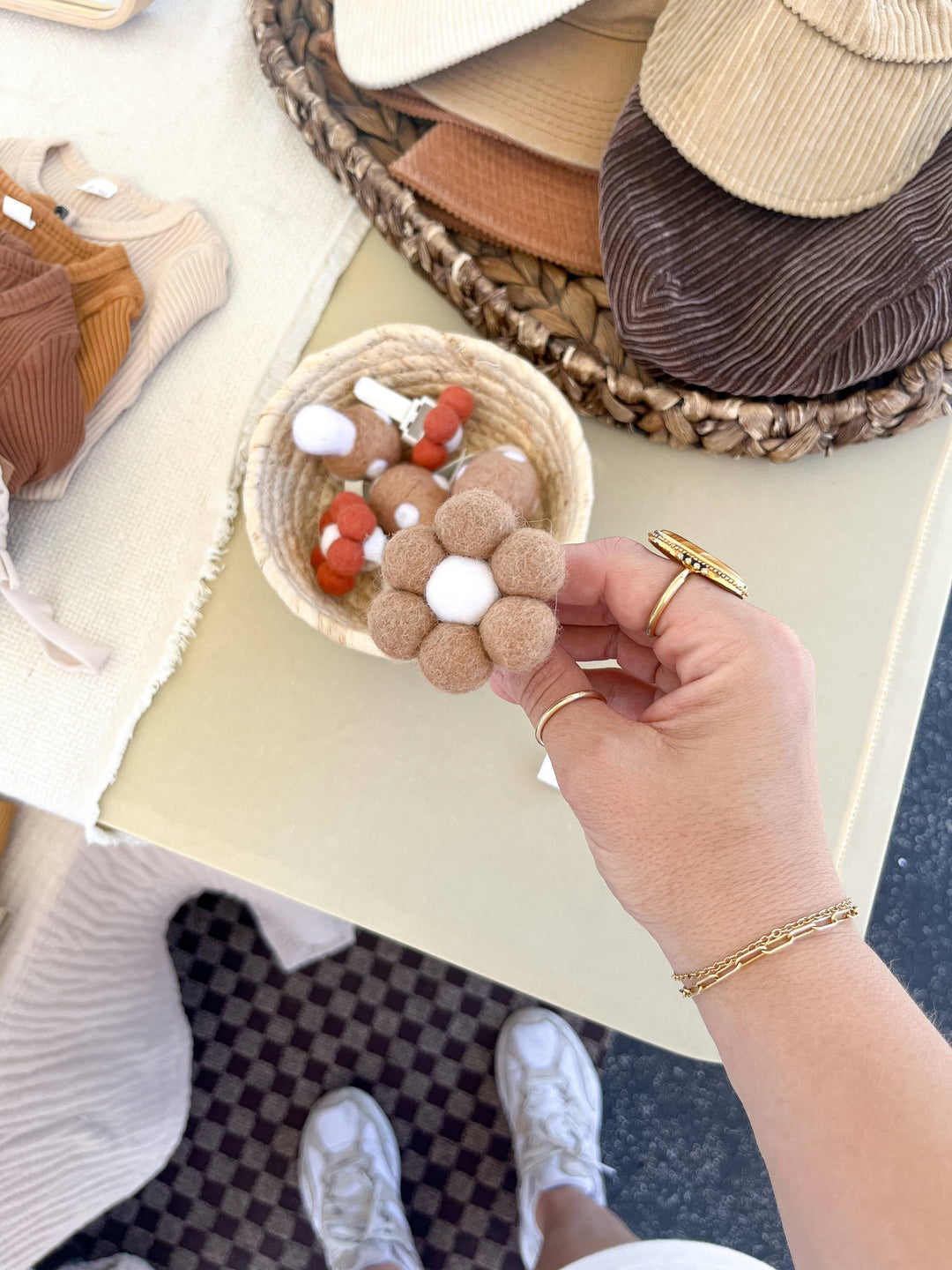 Daisy Flower Vent Clip